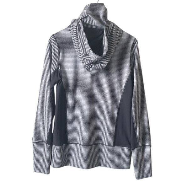 Lululemon Women's Striped Full Zip-Up Athletic Hoodie Jacket Size 12 - Picture 7 of 7